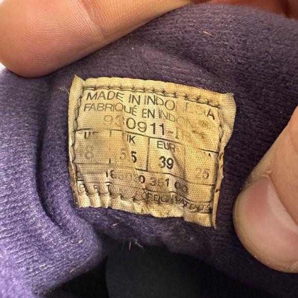 Vintage Nike ACG Caldera Hiking Boots Suede Women's Size 8 Brown Purple - Picture 7 of 7